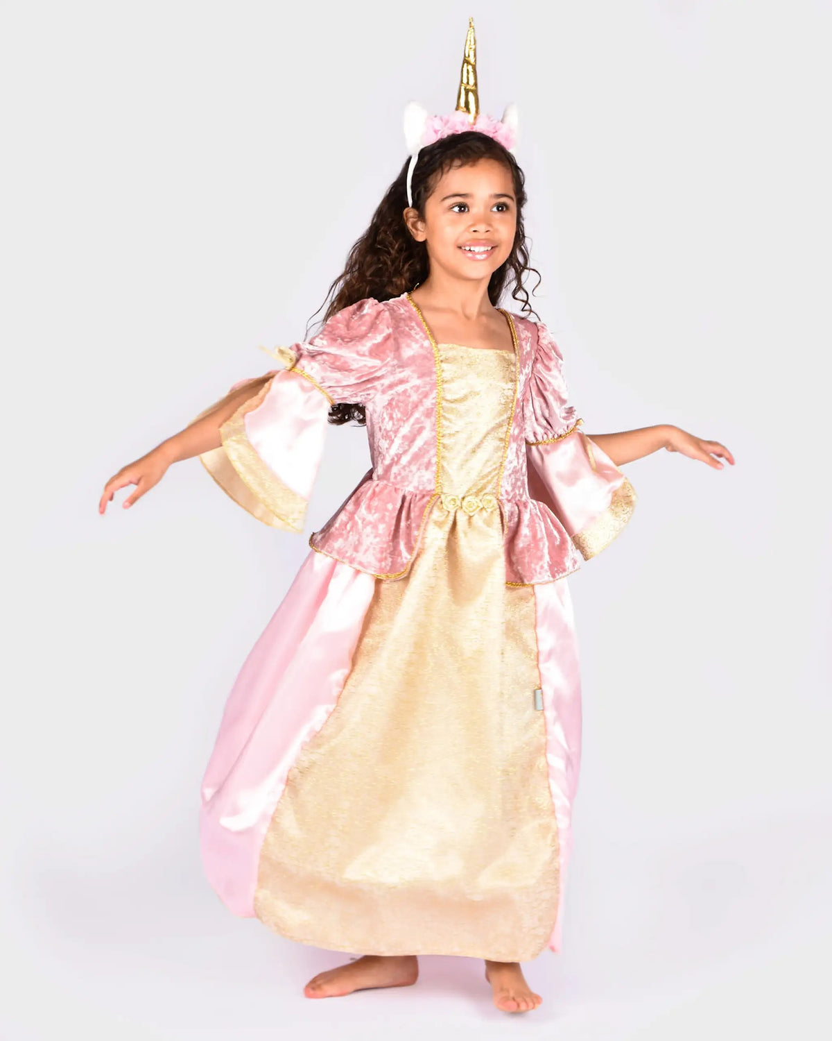 Pink prinsesse kjole
