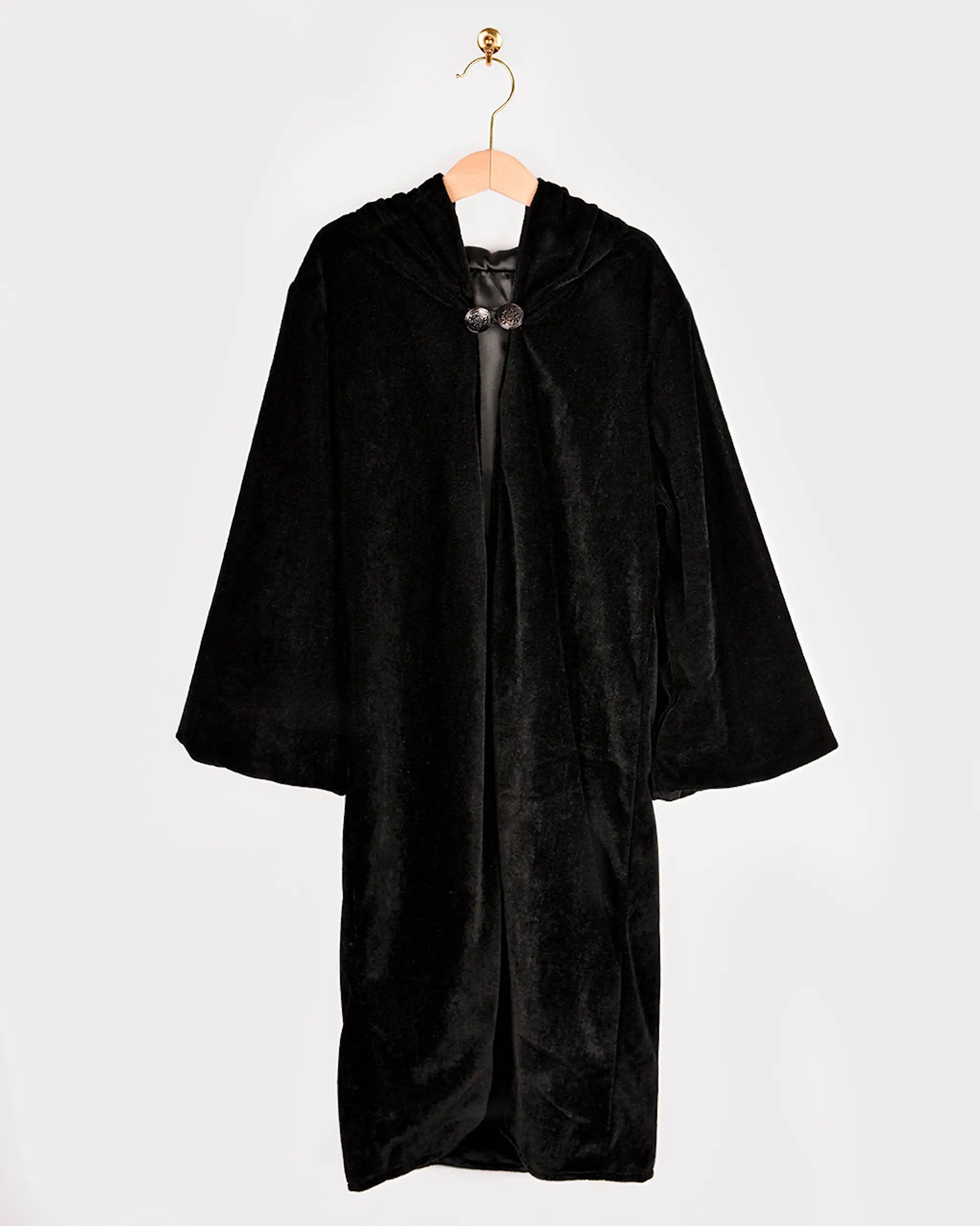 Sort kappe kostume