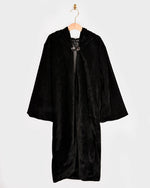 Sort kappe kostume