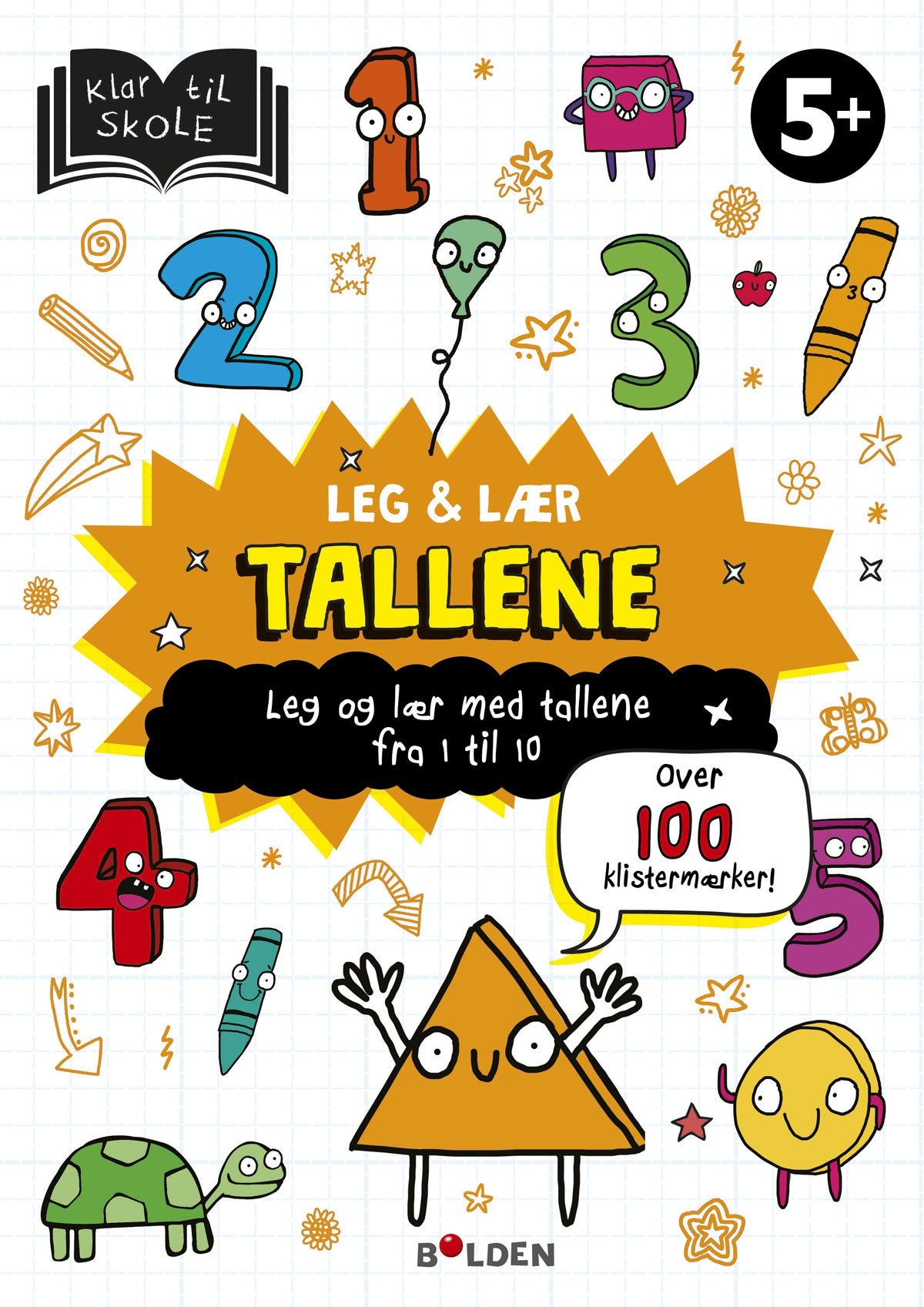 LEG OG LÆR TALLENE 5+
