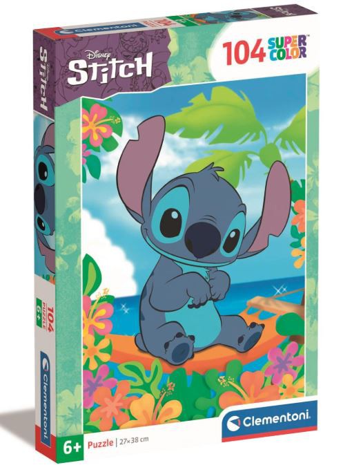 Puslespil Stitch, 104 brikker 25755
