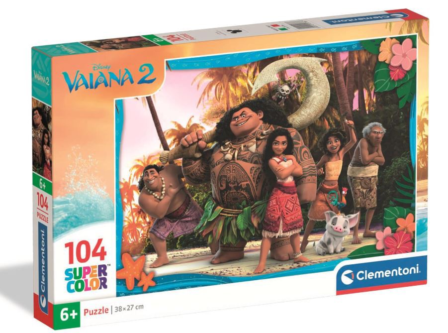 Puslespil Vaiana, 104 brikker 25786