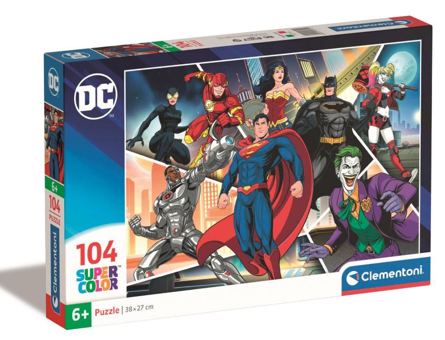 Puslespil DC Comics, 104 brikker 25722