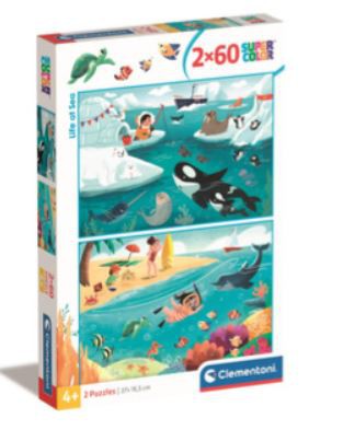 Puslespil life at sea 2x60 brikker 24817