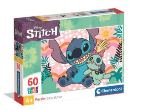 Puslespil stitch 60 brikker 26331