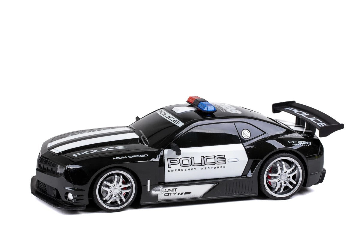 Fjernsyret politi bil R/C 1:12