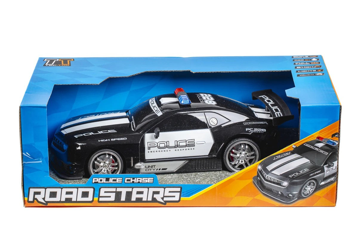 Fjernsyret politi bil R/C 1:12