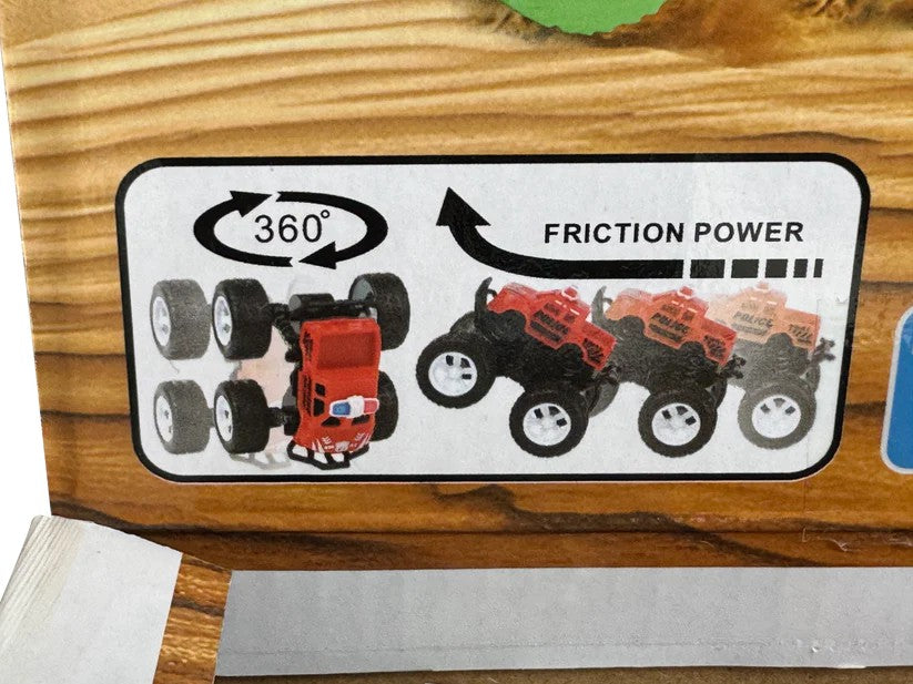 Bil Med Friktion Og Gummihjul