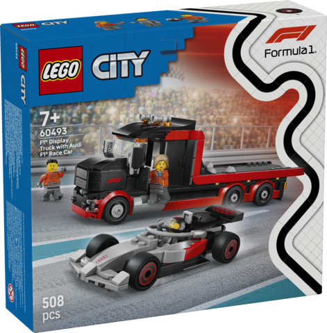 F1® udstillingstruck med Audi Formel 1-racerbil 60493