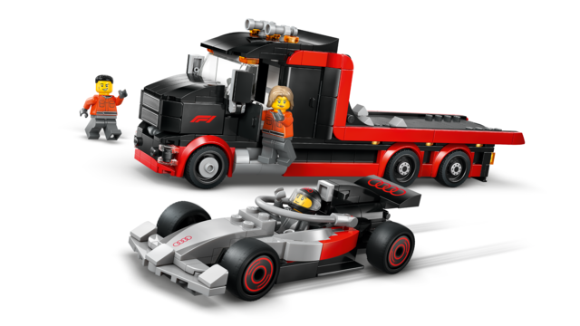 F1® udstillingstruck med Audi Formel 1-racerbil 60493