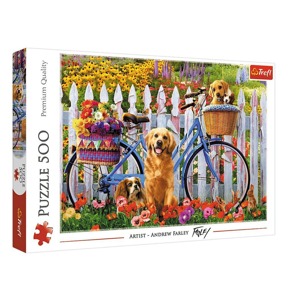 Puslespil 500 brikker Hunde
