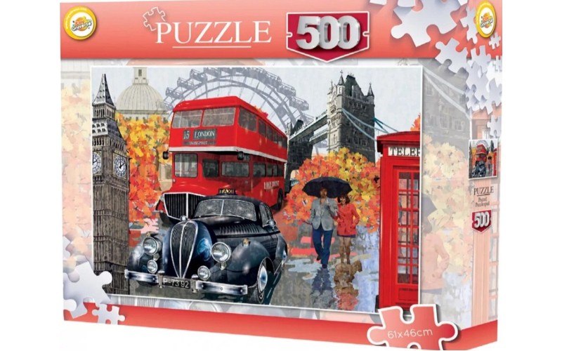 Puslespil 500 brikker London