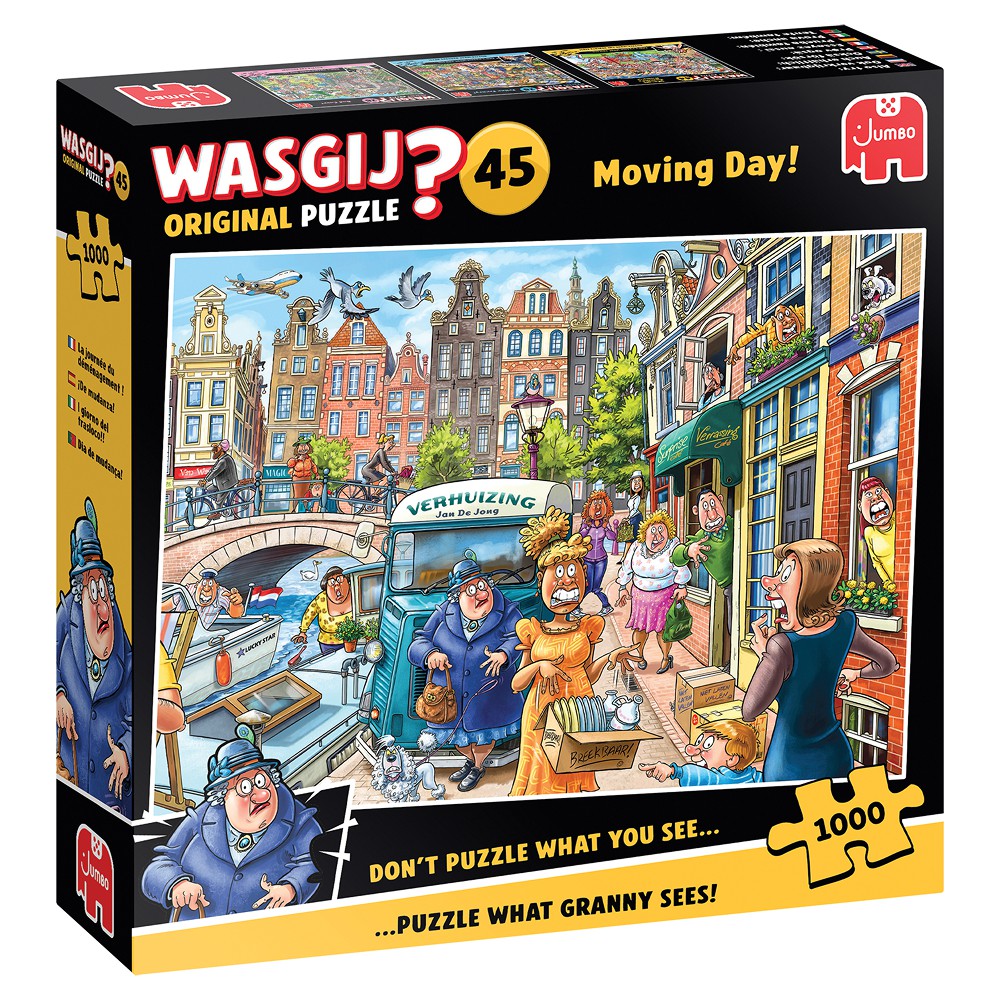 WASGIJ ORIGINAL 45 MOVING DAY 1000 BRIK