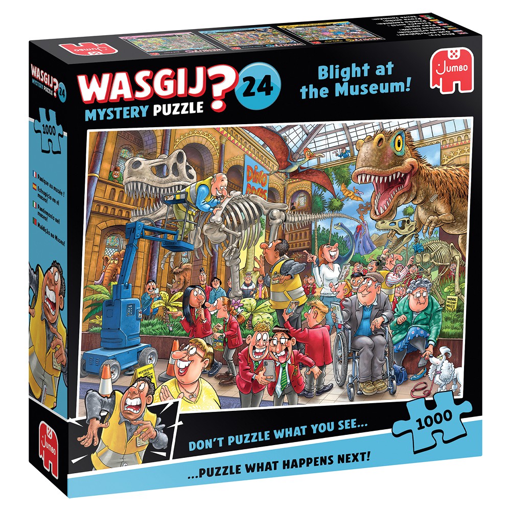 WASGIJ MYSTERY 24 BLIGHT AT THE MUSEUM 1000 BRIK