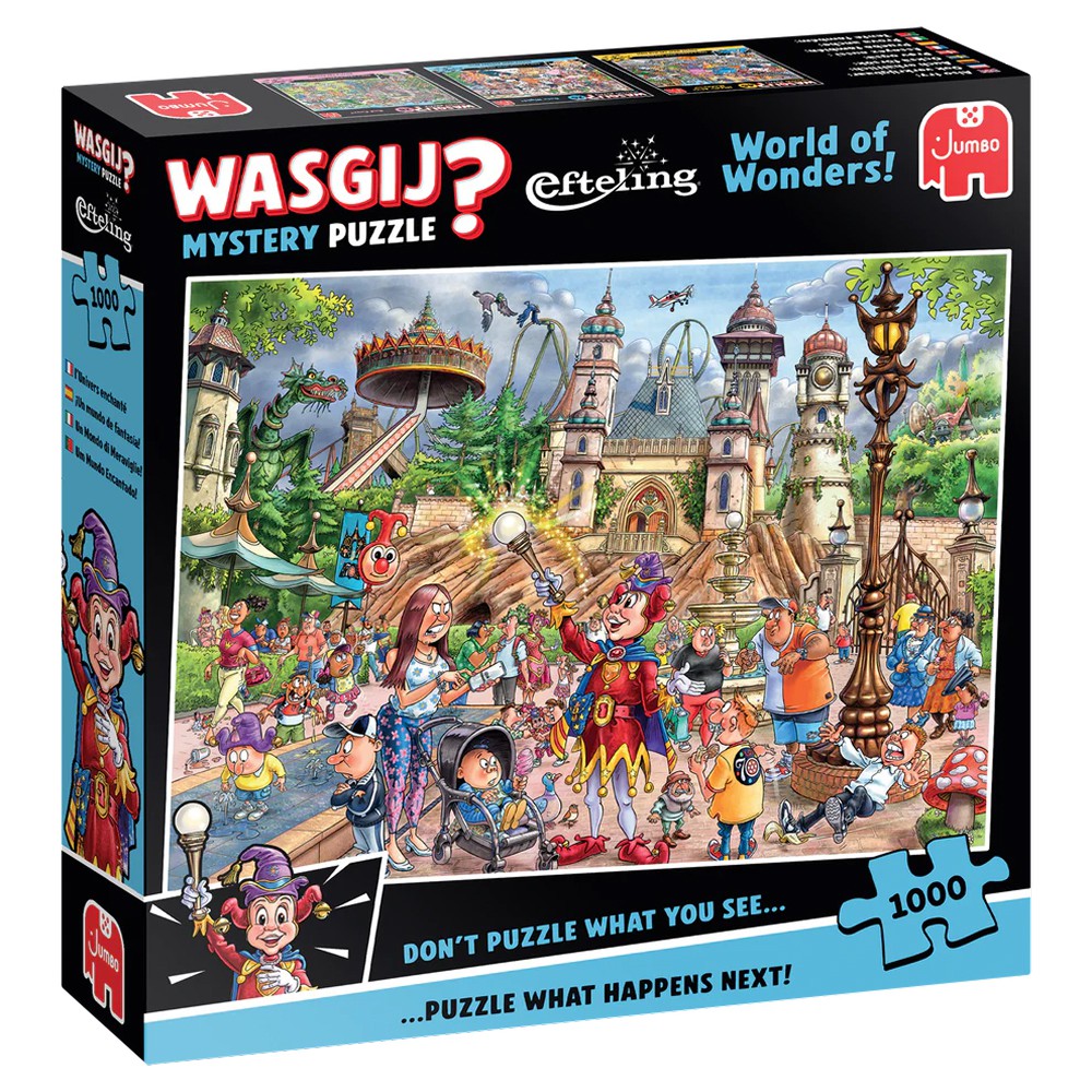 WASGIJ MYSTERY EFTELING WORLD OF WONDERS 1000 BRIK