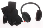 Ørervarmer headset med handsker