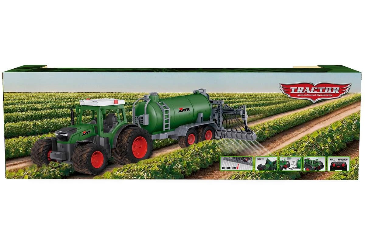 MX R/C Constructions Tractor R/C w/spreader & light 2,4GHz 3,7V Li-Ion