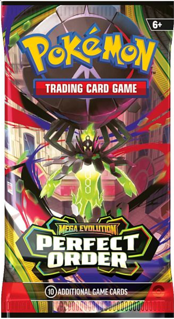 Pokemon Booster Pakke - Mega Evolution 10380 Perfect order