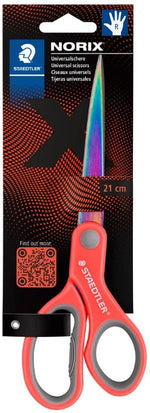 NORIX - Scissors 21 cm, rød
