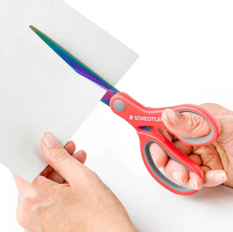 NORIX - Scissors 21 cm, rød