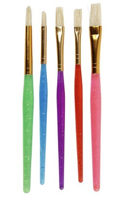 Kids Paint Brushes – 5 stk. børnepensle