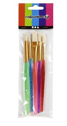 Kids Paint Brushes – 5 stk. børnepensle