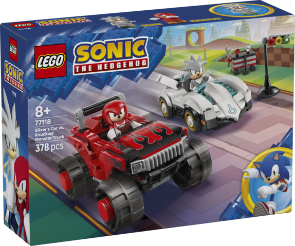 77118 LEGO Sonic Silvers bil mod Knuckles