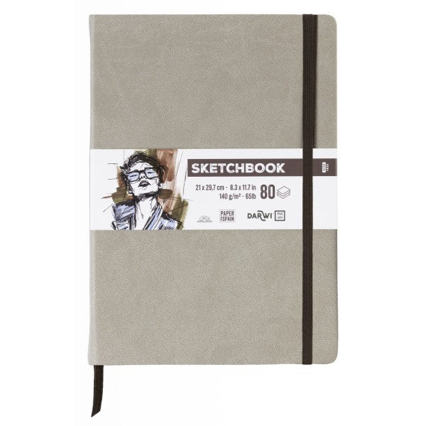 Skitsebog A4 taupe