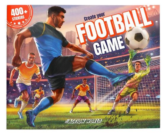 Create Your Football Game Stickerbog
