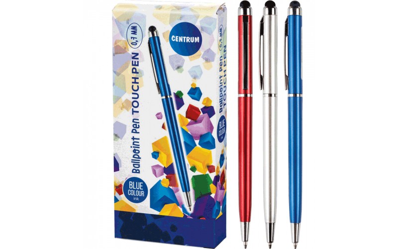 Kuglepen touch 0,7mm forskellige farver
