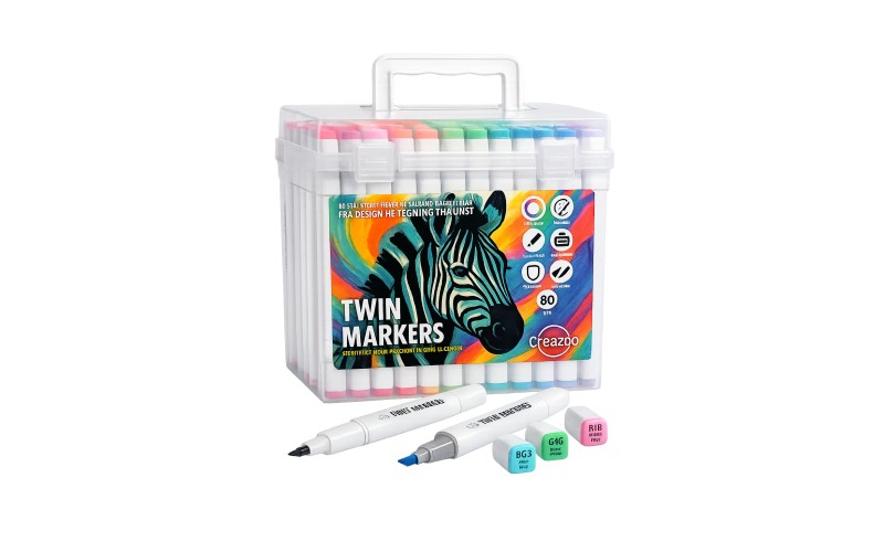 Twin markers 80 stk.