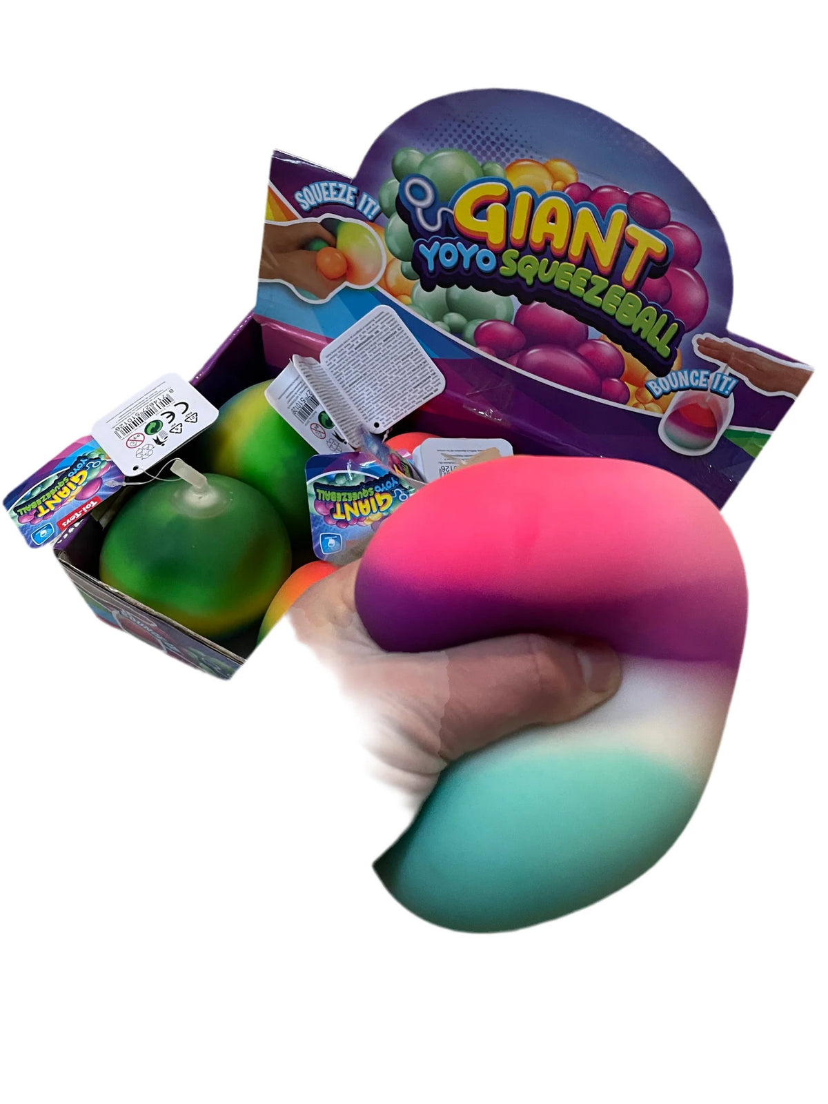 Kæmpe klemmebold ass