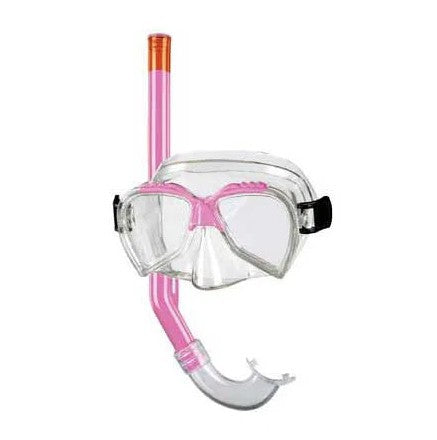 Snorkelsæt +4 år luxus pink
