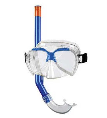 Snorkelsæt +4 år luxus blå