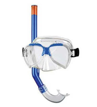 Snorkelsæt +4 år luxus blå