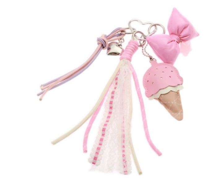 NØGLERNG/TASKE CHARM ISVAFFEL & SLJØFE 8-805422