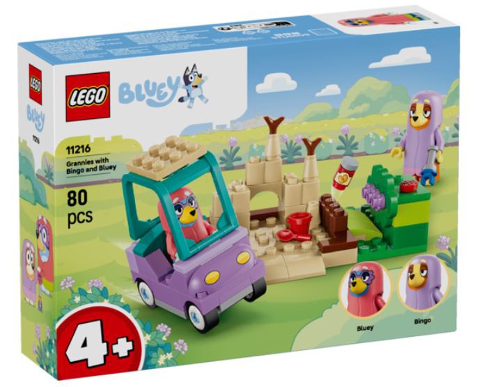 11216 Gamle damer med Bingo og Bluey