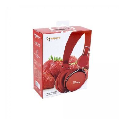 HEADSET SBOX HS-736 RØD