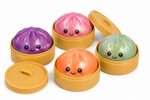 Ass Kawaii Foodiez Squishy Dumpling  8,5 cm TILBUD 2 Stk 100,-