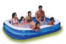 SOFTSIDE POOL 262x175cm 21396
