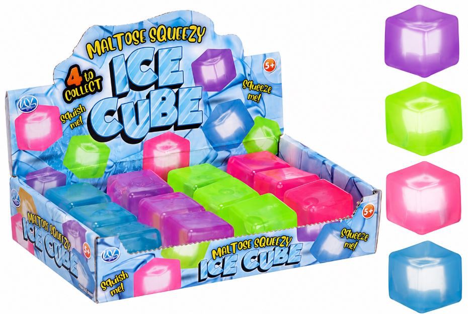 Ice Cube Sugar Fidget – 3,5 × 3,3 cm,