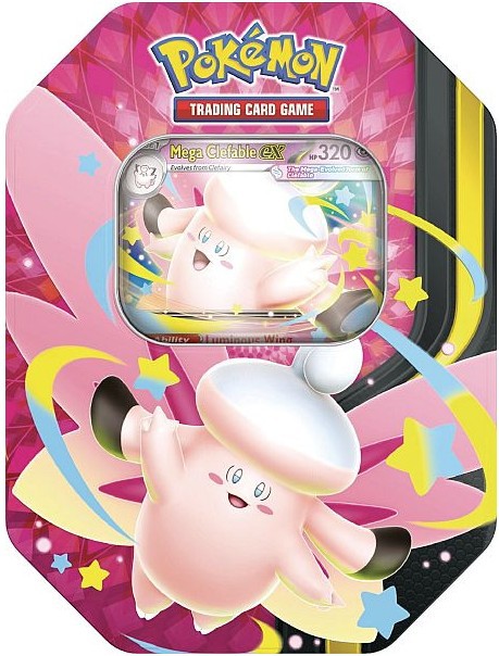 Pokemon Tin Kasse - 2026 Wave 2 Summer: Mega Clefable ex - Mega Moonlit Collector's Tin Box ASS