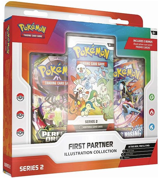 Pokemon - First Partner Illustration Collection: Series 2 (2 Boosters)