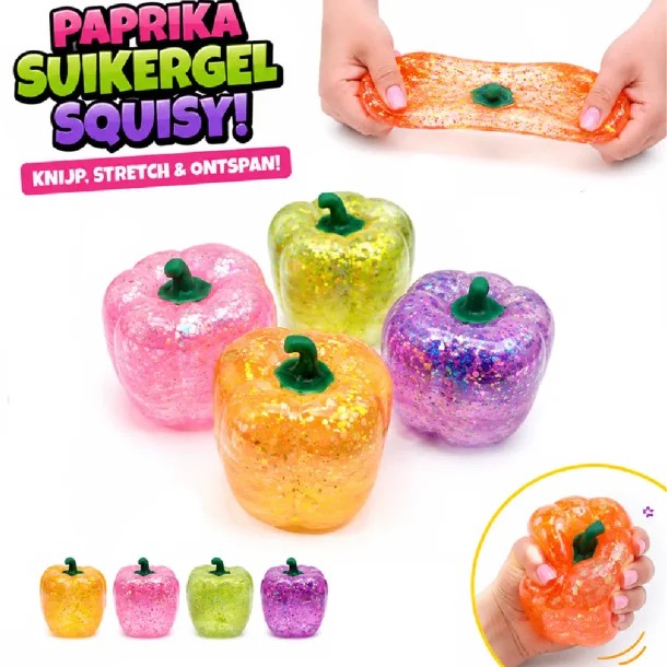 Paprika sugar squishy 10 cm