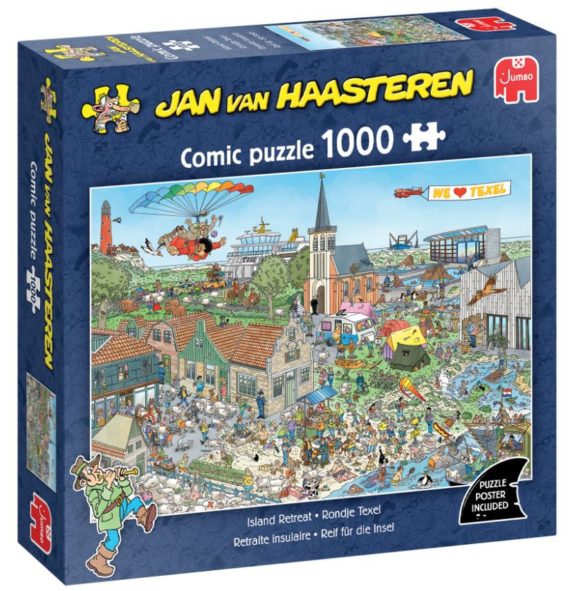 Jan van Haasteren Island Retreat (1000)