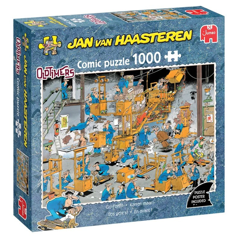 Jan van Haasteren Oldtimers - Go Forth(1000)