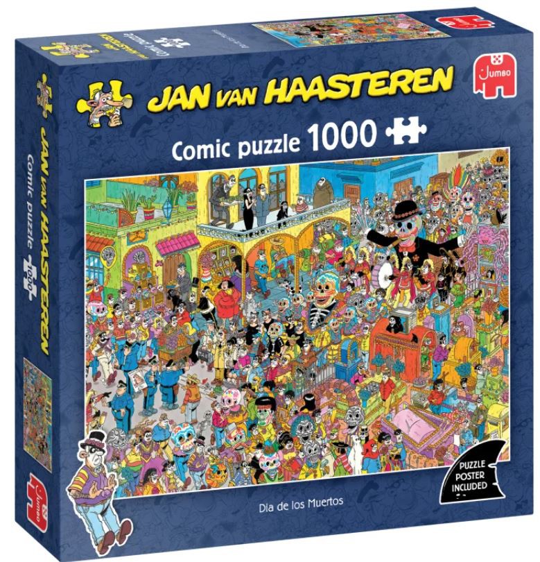 Jan van Haasteren Dia de los muertos(1000