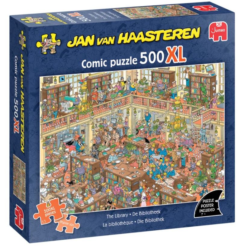 Jan van Haasteren The Library(500XL)