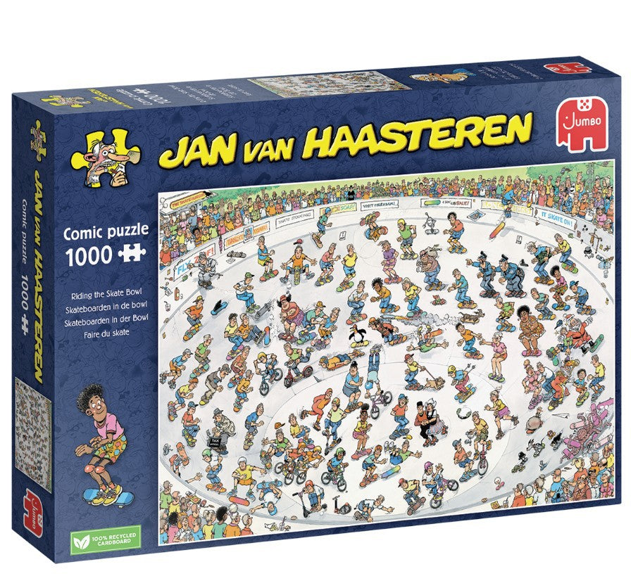 JvH Riding the Skate Bowl (1000)