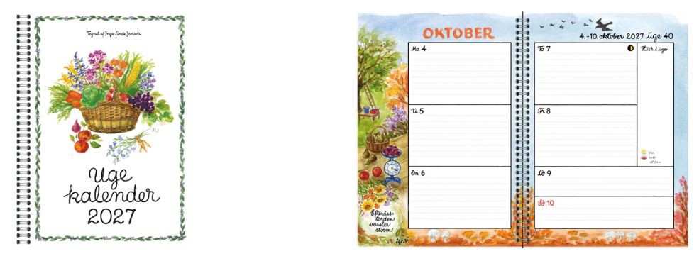 Ugekalender A5 2027